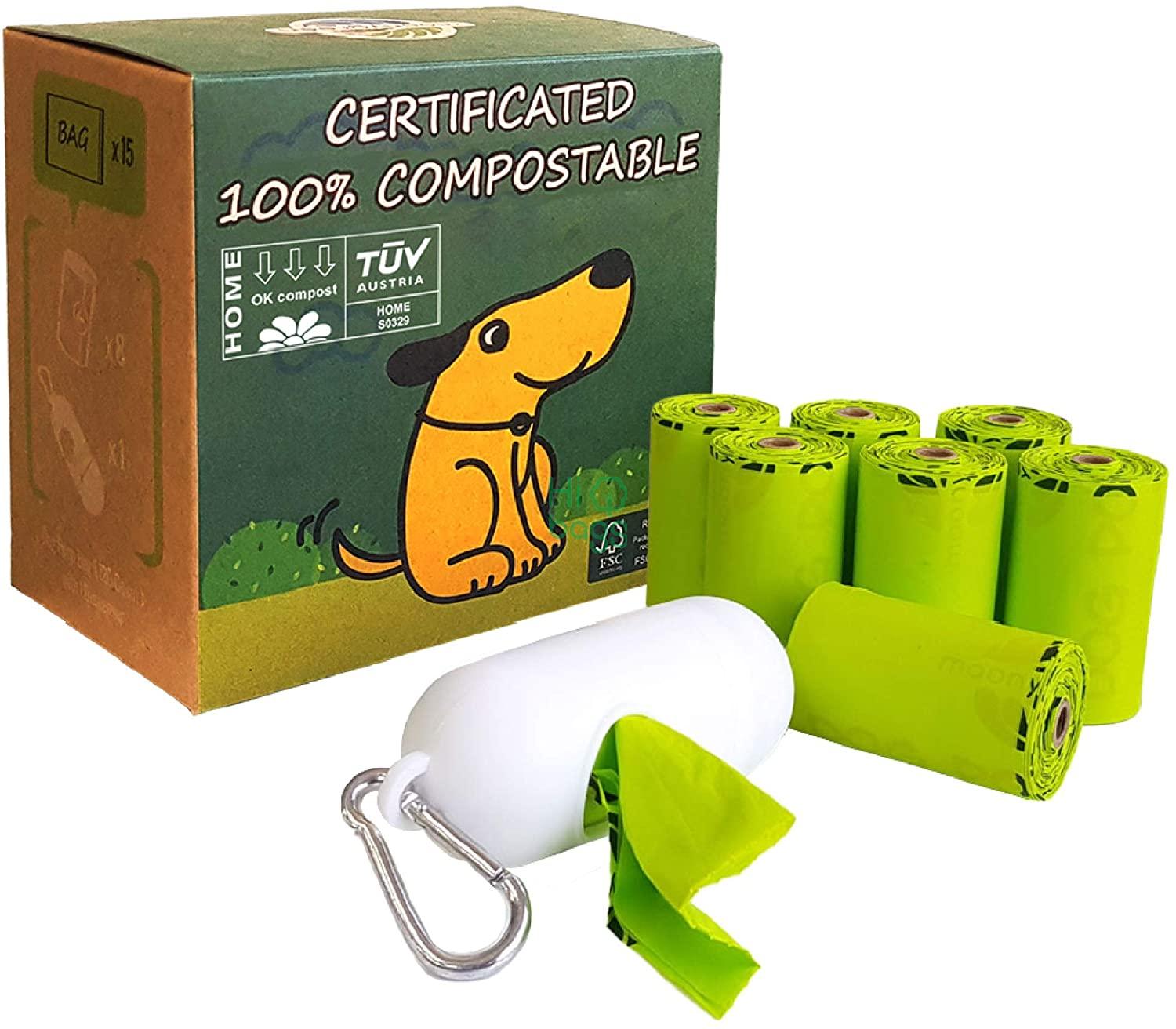 Compostable Leak Proof Home Compostable Pet Waste Bags M